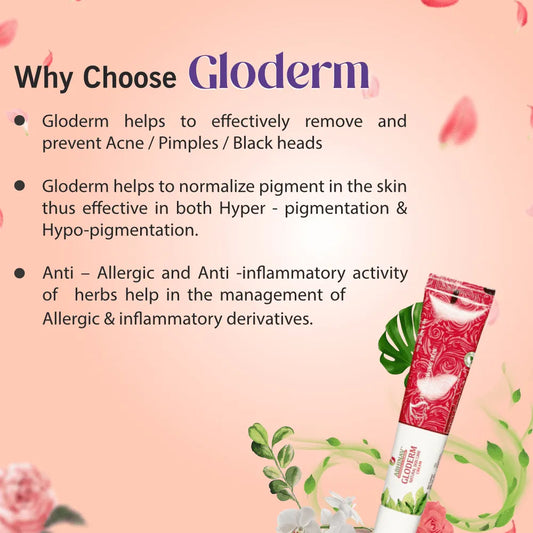 Gloderm – Ayurvedic Face Whitening Cream