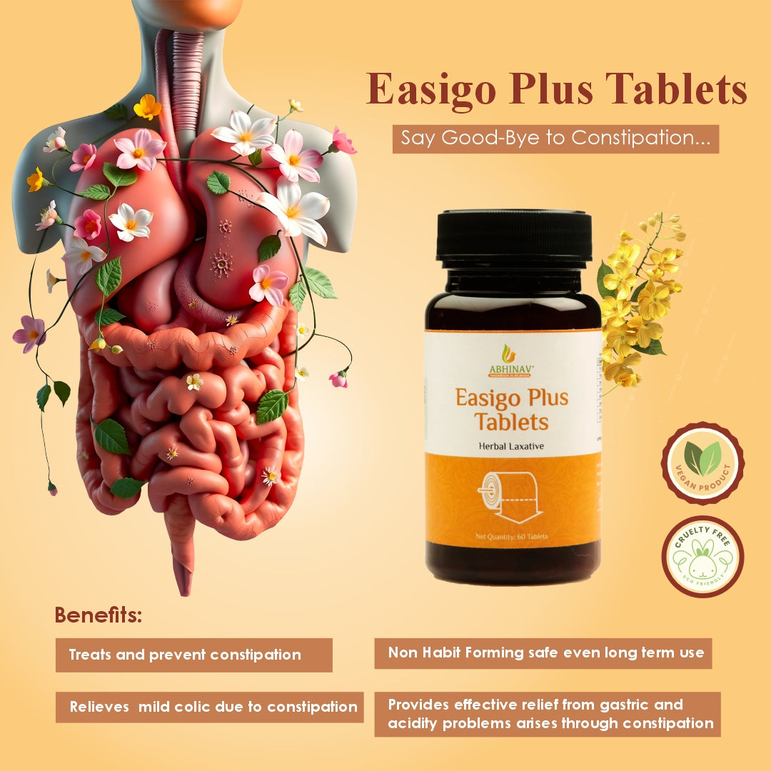 Easigo Plus – Tablets for Constpation – 60 Tabs