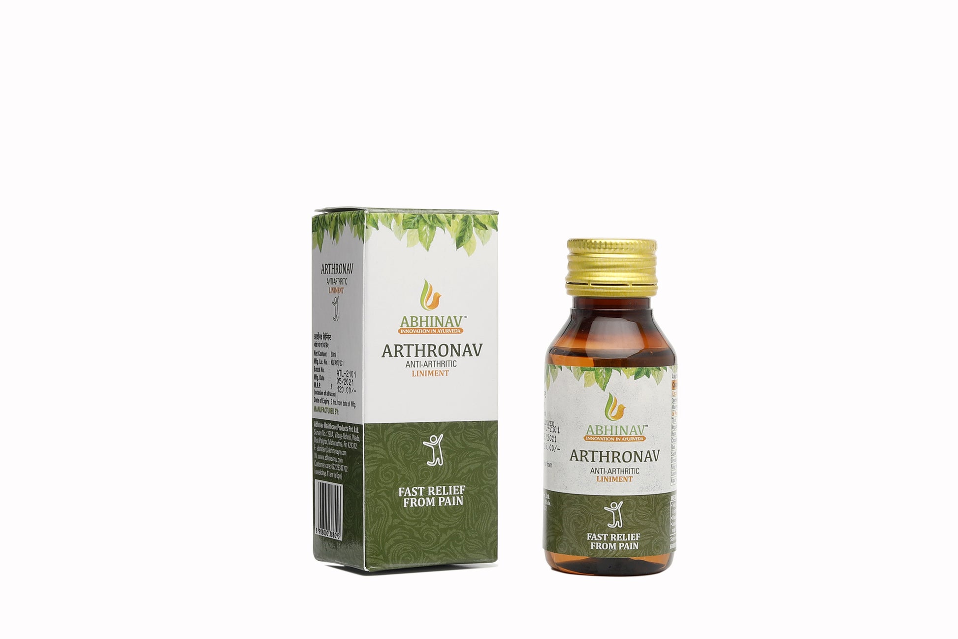 Arthronav Liniment – Herbal Pain Relief