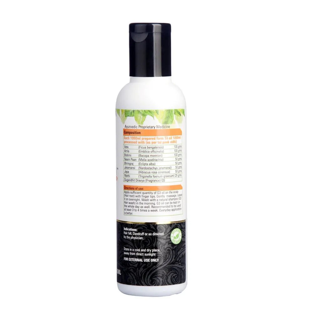 G3 – Ayurvedic Hair Oil -100ml