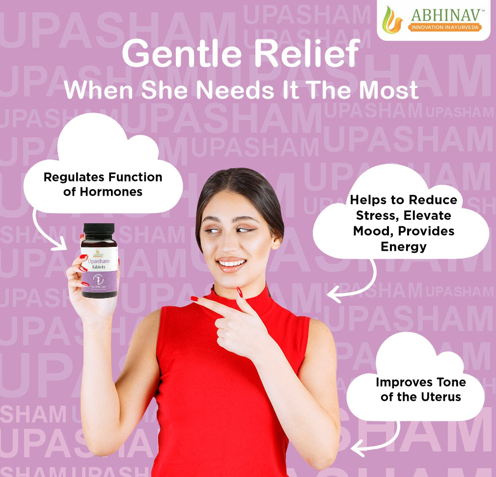 Upasham Tablets – Your Natural Solution for PMS Relief!