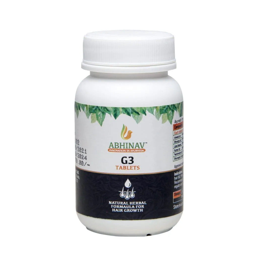 G3 Hair Tablets – Hair Strength & Growth