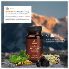 Ayurvedic Shilajit Tablets for Strength and Stamina