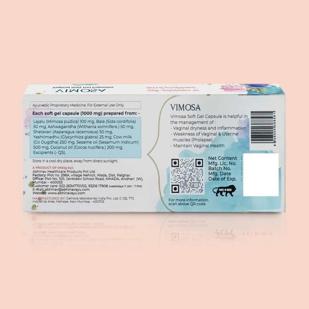 Vimosa – Vaginal Dryness Soft Gel Capsules