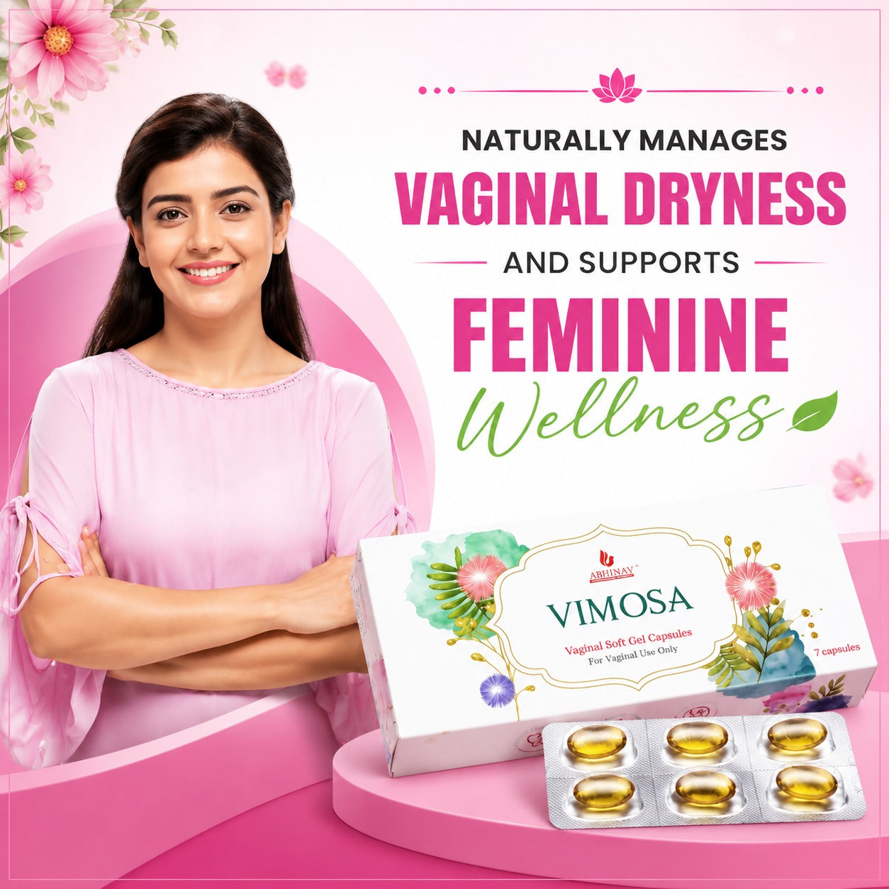 Vimosa – Vaginal Dryness Soft Gel Capsules