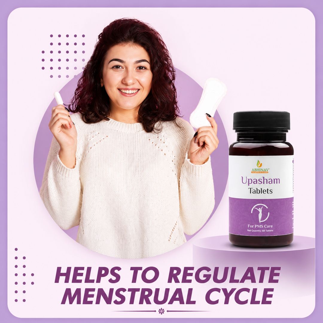 Upasham Tablets – Your Natural Solution for PMS Relief!