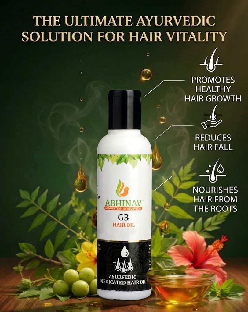 G3 – Ayurvedic Hair Oil -100ml
