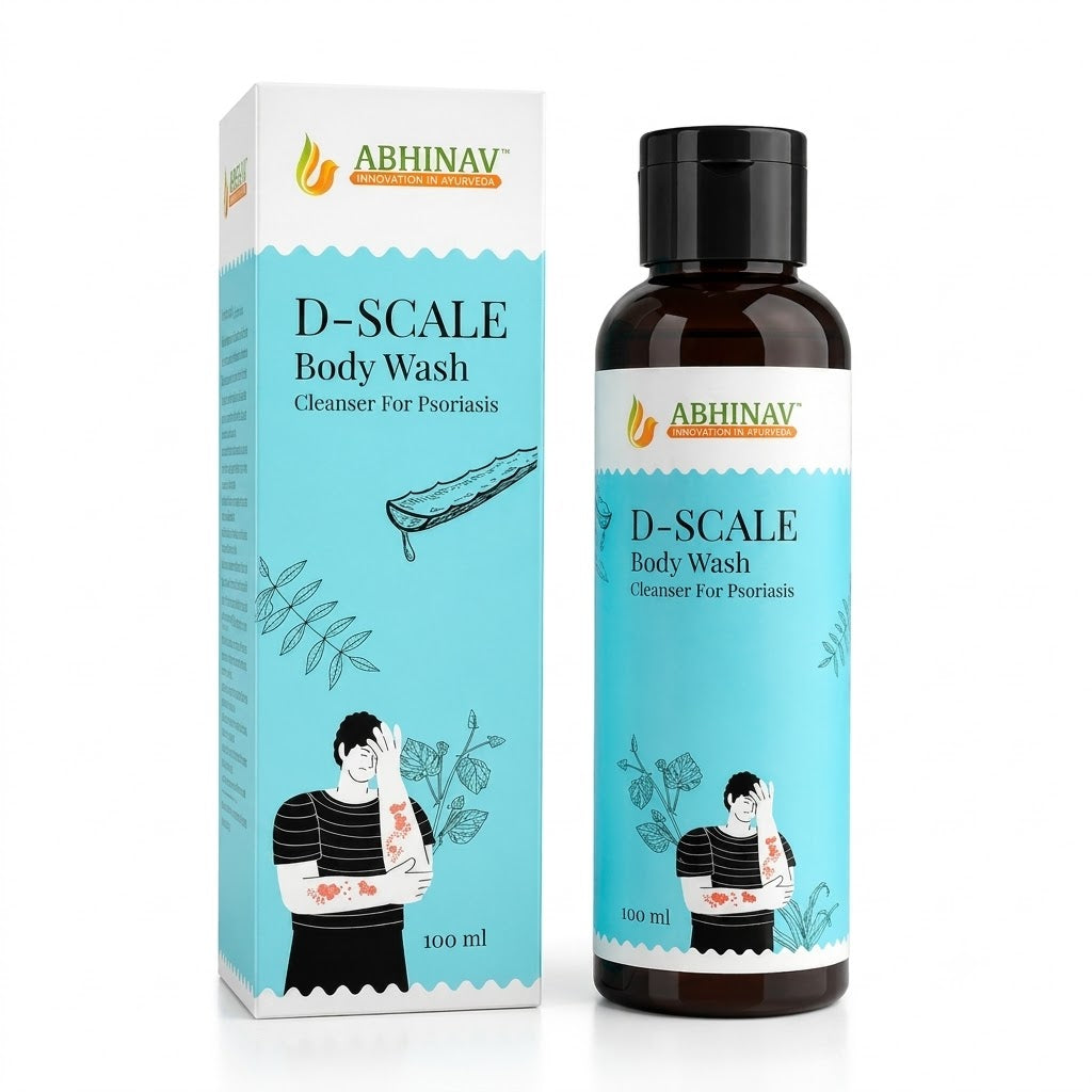 D-Scale | Psoriasis Body Wash – Bottle of 100gm