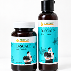 D-Scale | Psoriasis Combo Kit – Capsules + Lotion