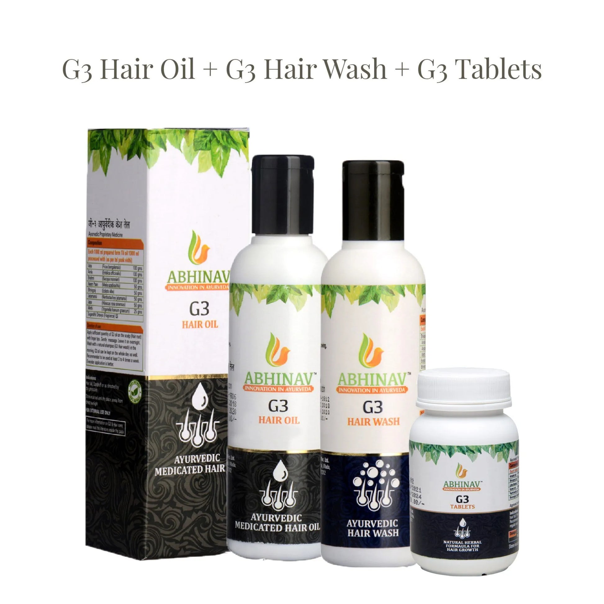 G3 – Natural Hair Care Solution Range