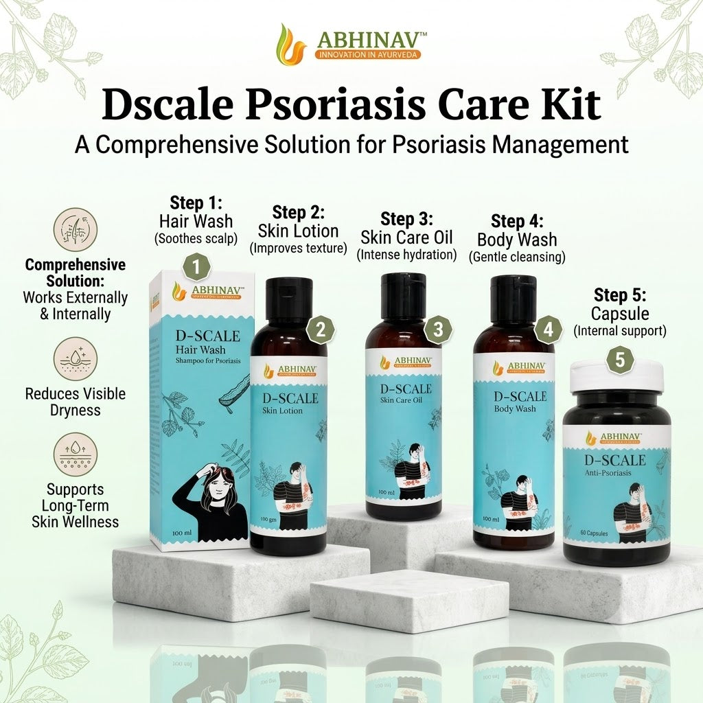 D-Scale | Psoriasis Care Kit