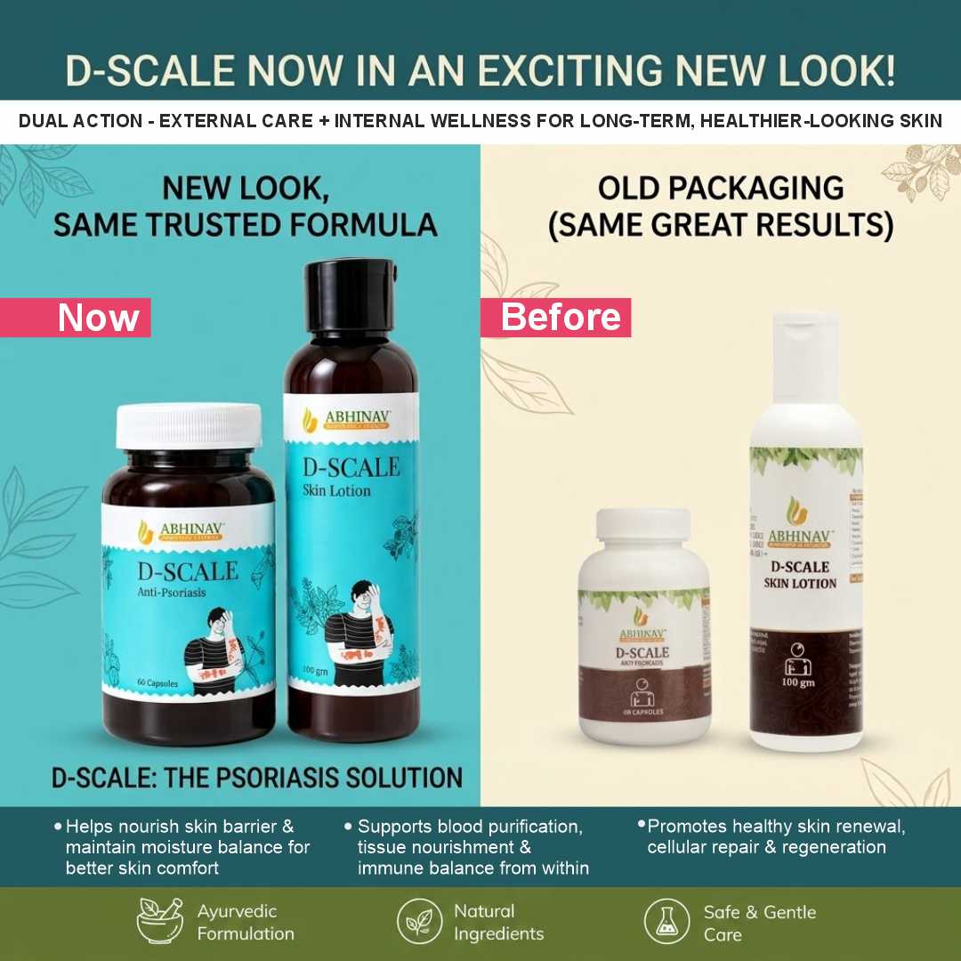 D-Scale | Psoriasis Combo Kit – Capsules + Lotion