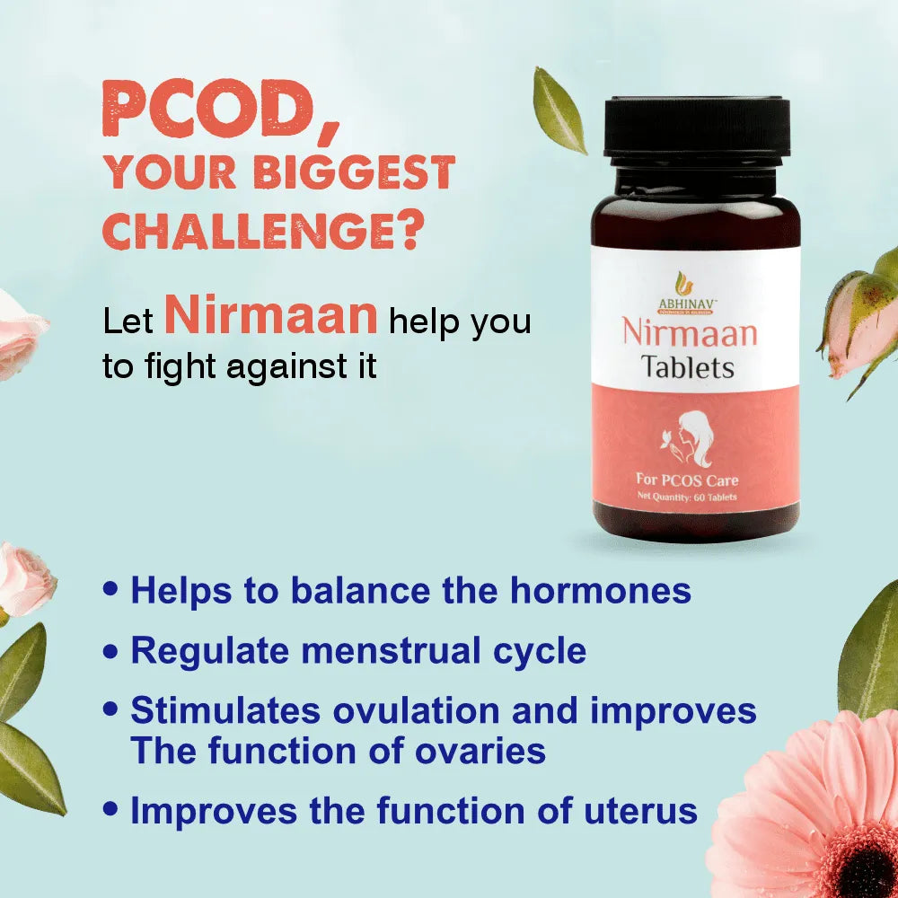 Nirmaan Herbal Tablets – 60 Tablets