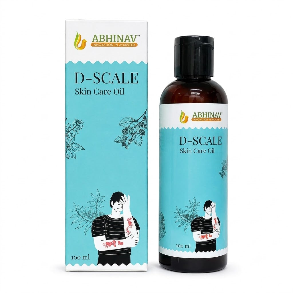 D-Scale | Psoriasis skin Care Oil  – Bottle of 100gm